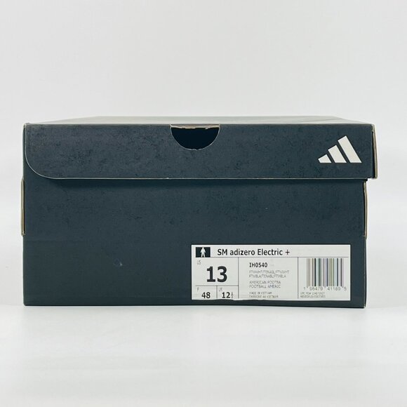Adidas SM Adizero Electric+ \'White Navy\' IH0540 Football Cleats size 13 main image 6